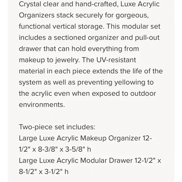 Makeup Organizer - Picture 2 of 4